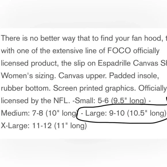 FOCO NFL Women's New England Patriots Espadrille Canvas flats size Large (9/10) - Picture 16 of 16